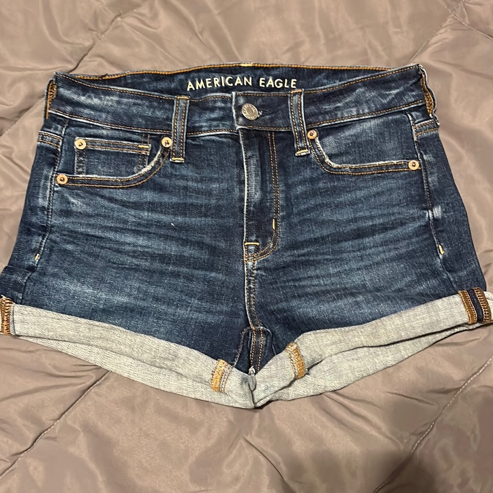 American eagle next level stretch jean shorts, size 25